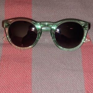 Sunglasses , They Kinda Pretty Greenish Color